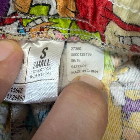 Nickelodeon 90s Cartoon Pajama Pant Ren & Stimpy Rugrats Rocko's Modern Small - Picture 6 of 6